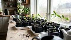 Windowsill Garden: How to Set It Up and Harvest Year-Round