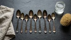 Good as new again - bring the shine back to old cutlery with this product