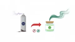 I put it in a small jar in the bathroom: cheap and smells like luxury perfume