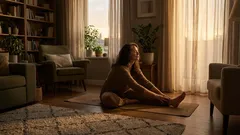 How to stretch before bed to relax your neck, shoulders, hips, and back